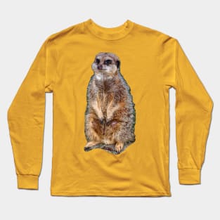 Meerkat on watch Long Sleeve T-Shirt